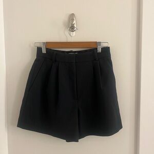 Abercrombie & Fitch Black High Waist Shorts